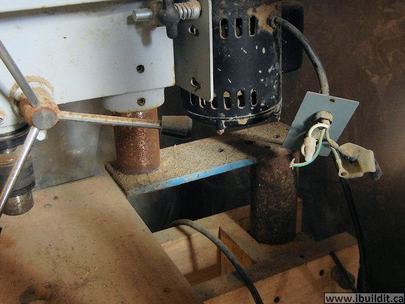 adapted drill press